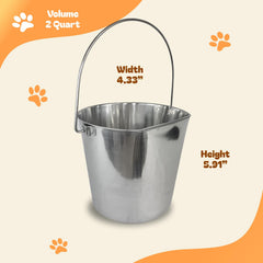 Advance Pet Products cubo de alta resistencia para uso rudo en mascotas.
