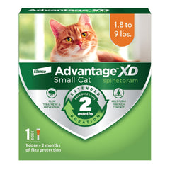 Advantage XD: aplicación en la nuca para gatos pequeños, rápida y segura