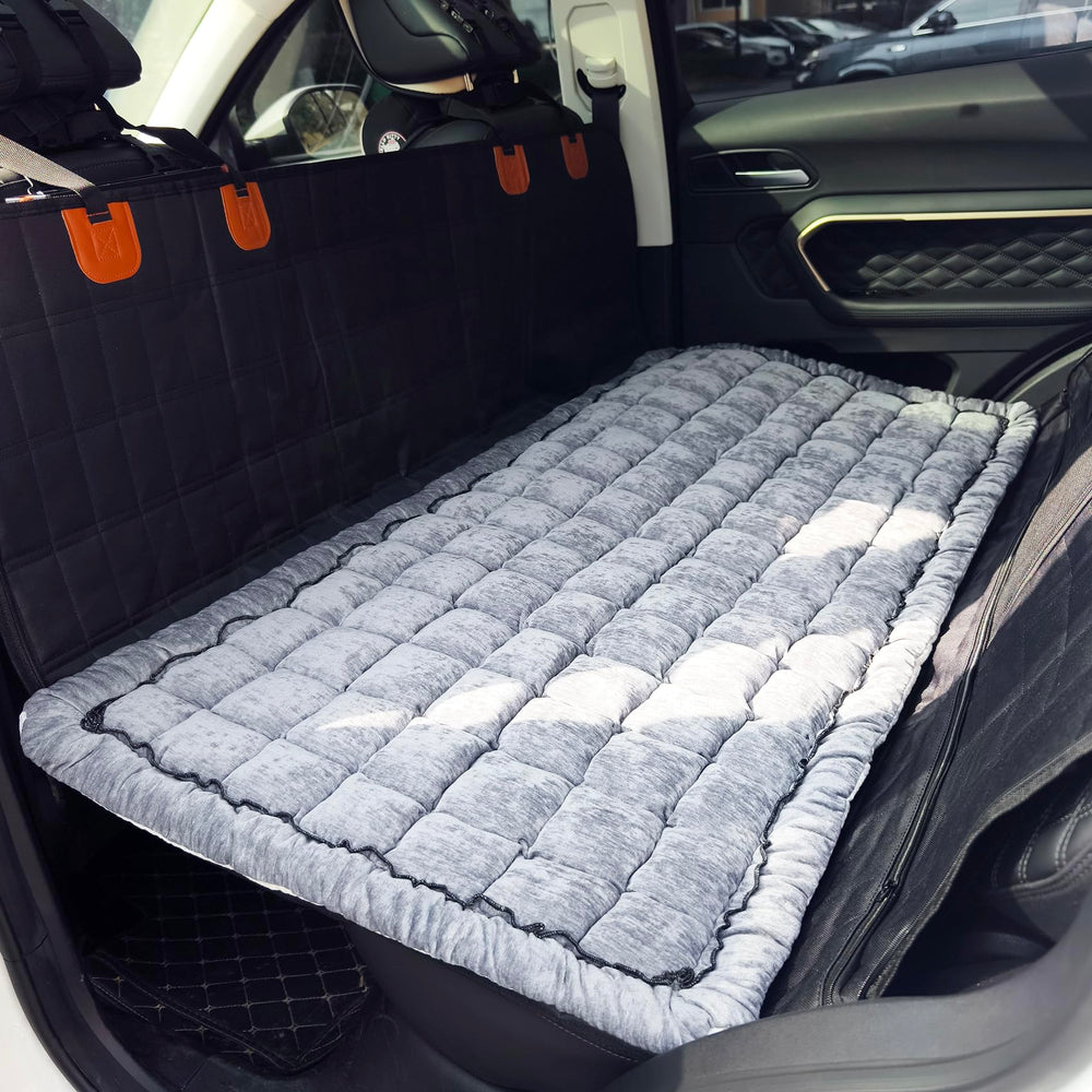AEEISHOMEREFORM cama-perro-asiento-trasero: protege el asiento y brinda comodidad en viajes.