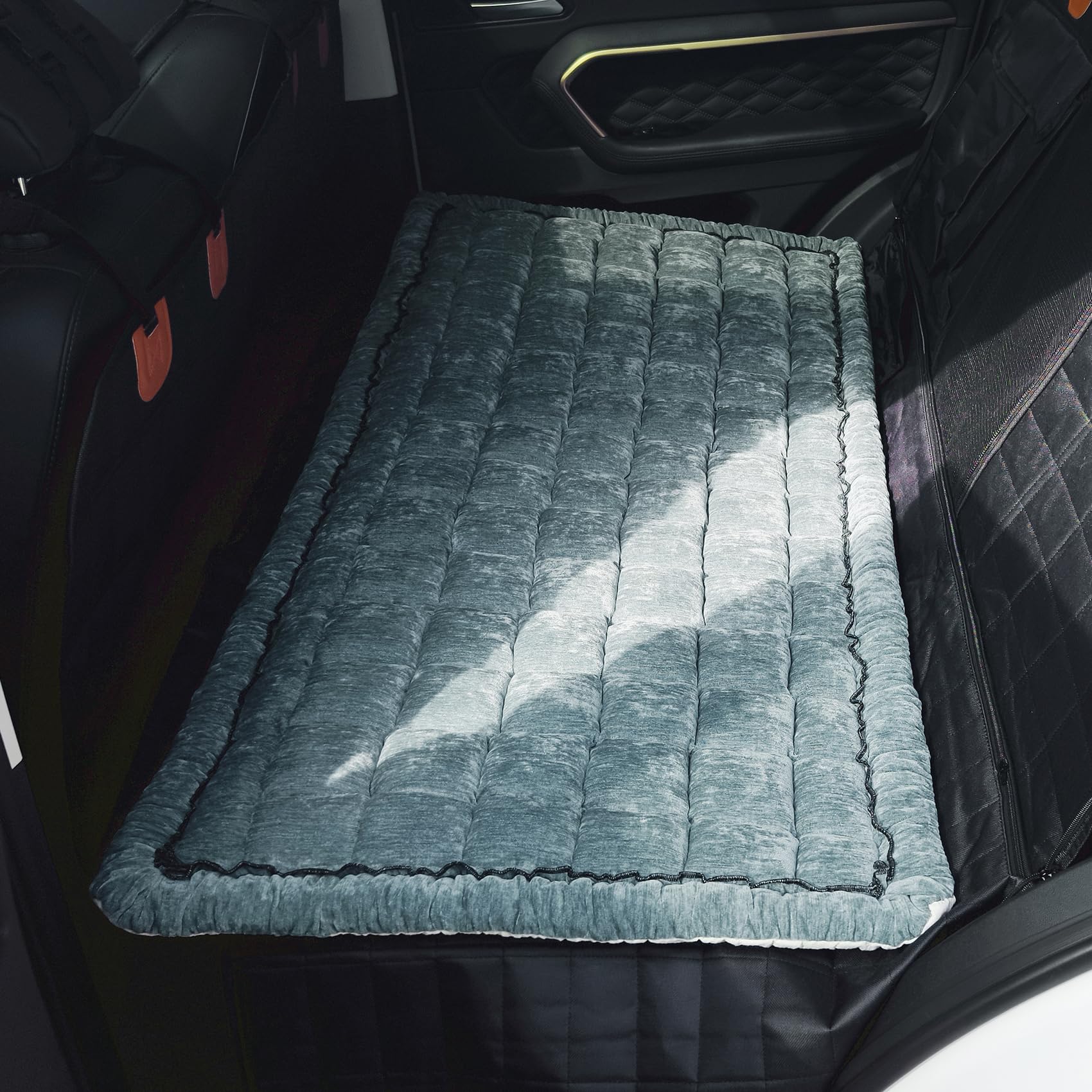 Cobertor de asiento para perros AEEISHOMEREFORM, antideslizante para viajes seguros en coche