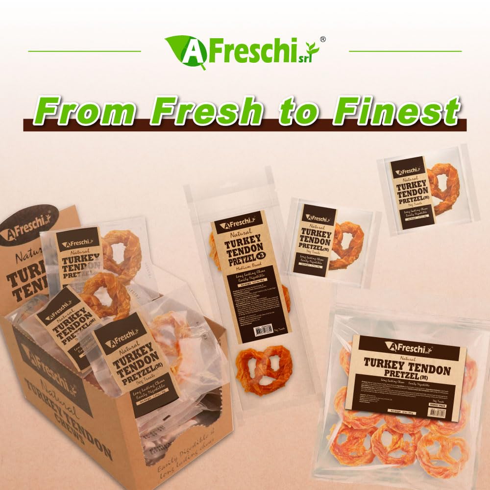 A Freschi srl – Lot de 2 tendons de dinde, pratique et économique.