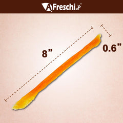 A Freschi srl tendones de pavo para perros, textura masticable para juego prolongado.