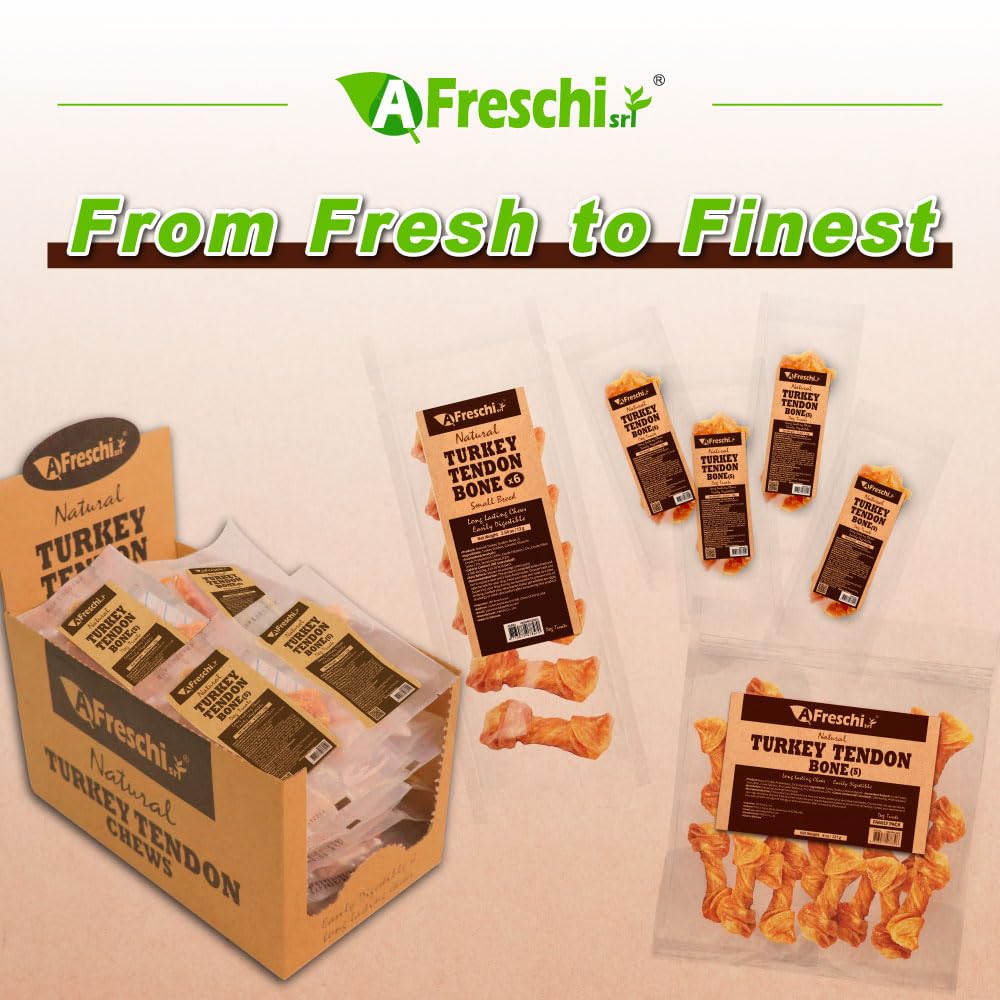A Freschi tendones de pavo para perros: ingredientes simples, sabor natural.
