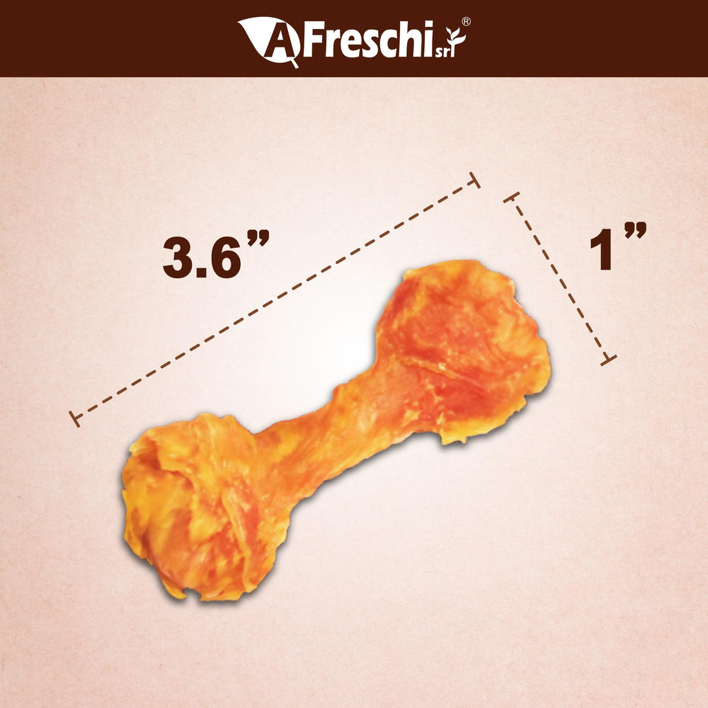 A Freschi tendones de pavo para perros: masticación prolongada para perros moderados.