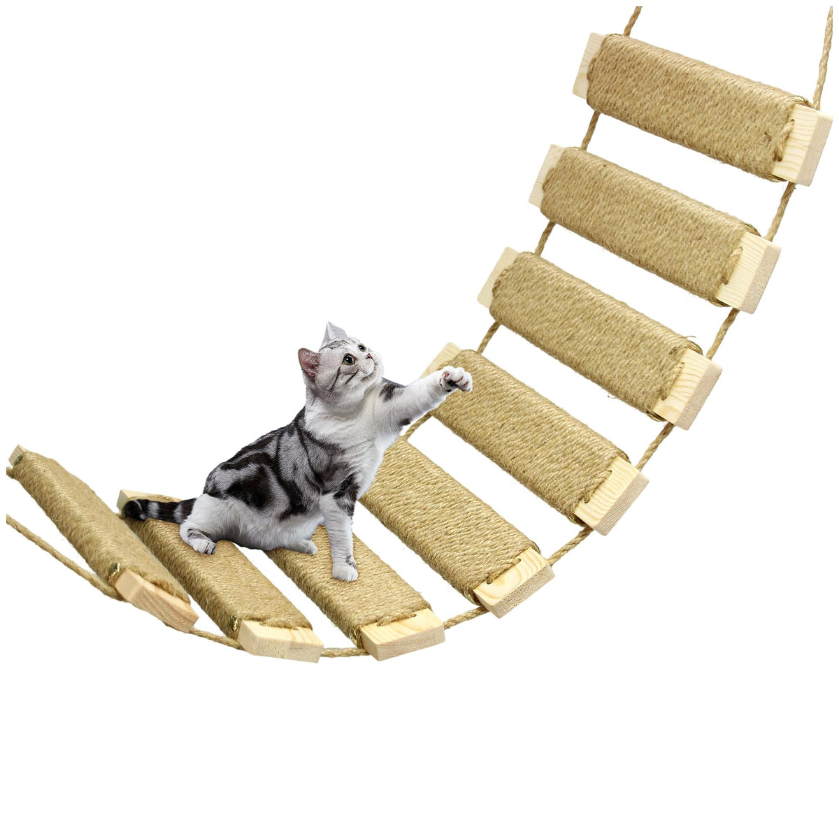 Agricue escalera-gatos-22in: escalón estable para trepar en interiores