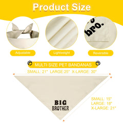 Agroon bandana triangular ajustable, fácil de colocar para perros.