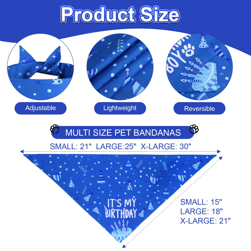 Bandana Agroon azul detalle costura suave