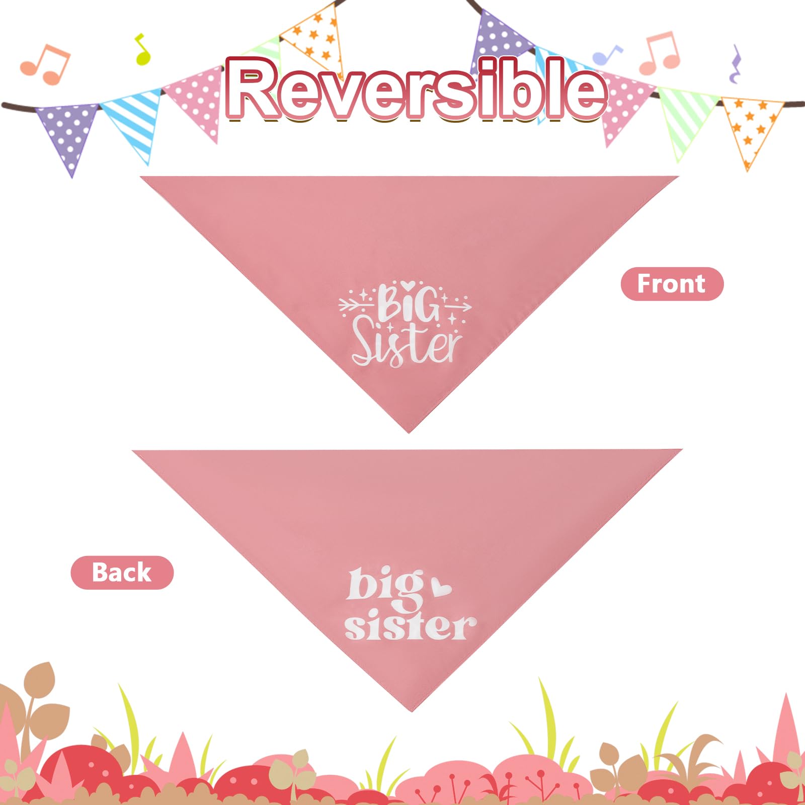 Bandana Agroon rosa para perro, talla extragrande, ajuste seguro en mascotas grandes