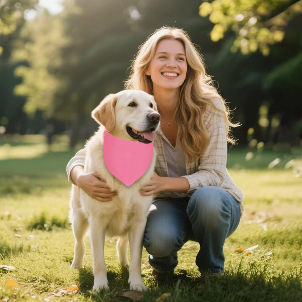 Bandana Agroon rosa grande como regalo personalizado para fiestas y cumpleaños