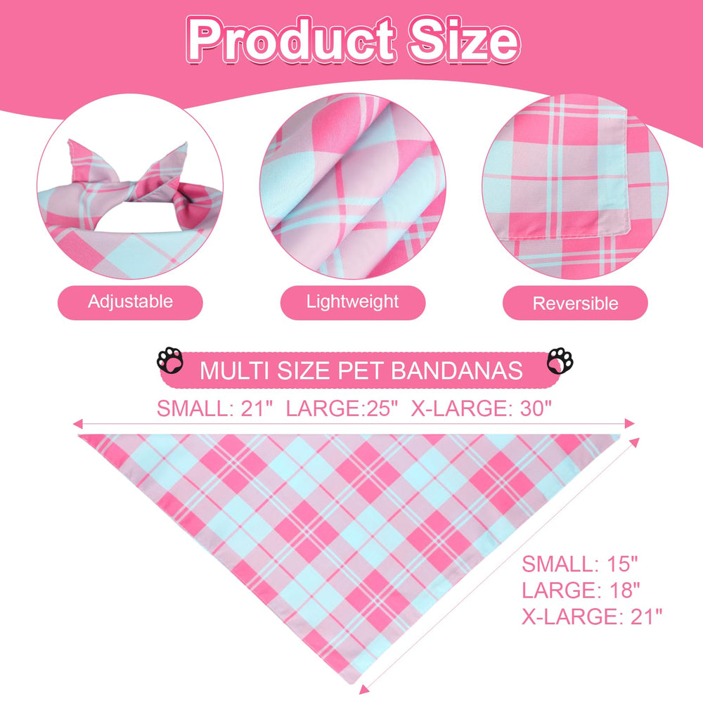 Bandana Agroon para perro talla pequeña 15x21, ajuste cómodo.