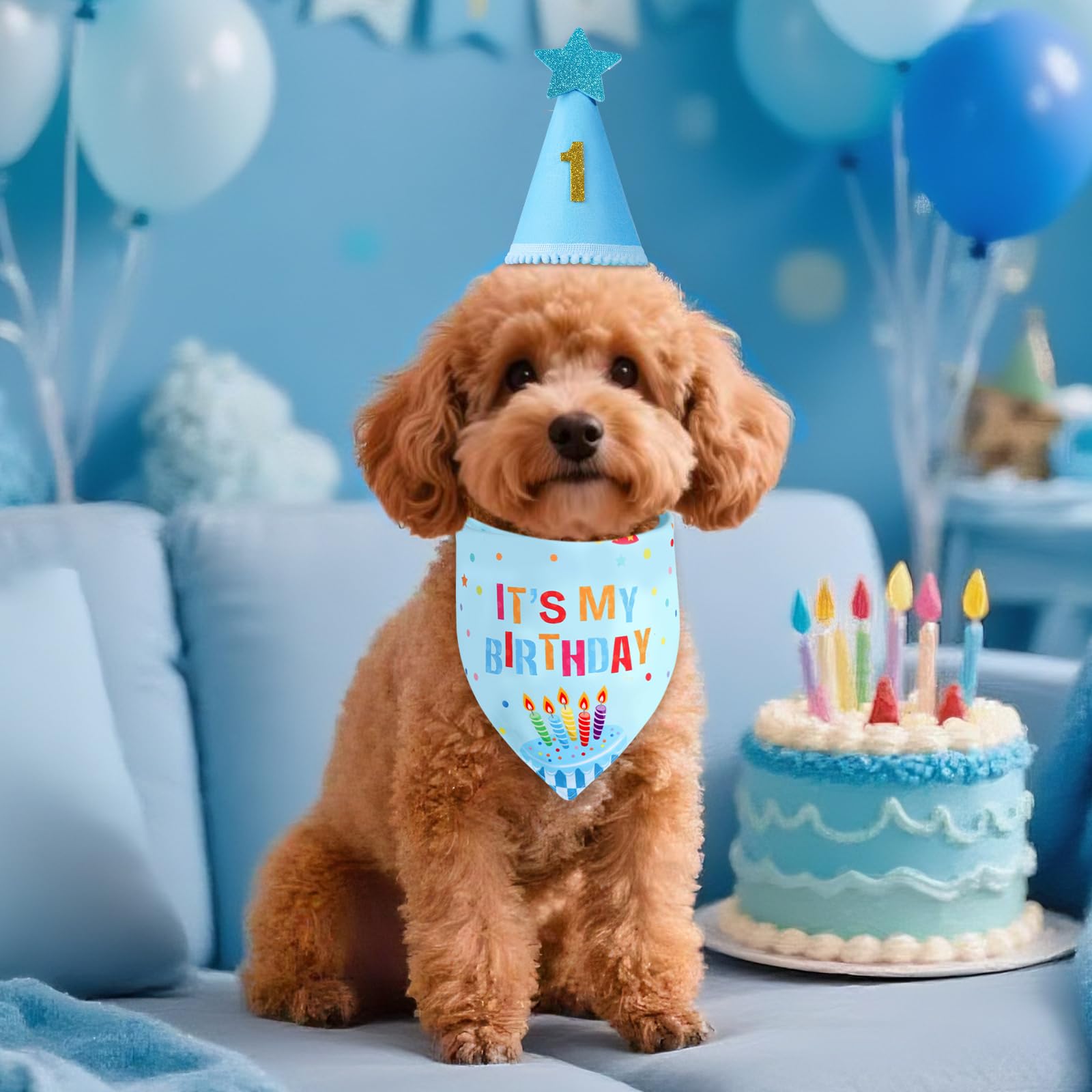 Bandana mediana Agroon para perros medianos, ajuste cómodo