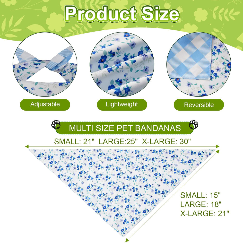 Bandana Agroog XL con ajuste cómodo para perros grandes.
