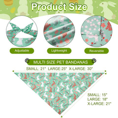 Bandana Agroon Pascua con diseño cuadriculado, estilo clásico para mascotas.