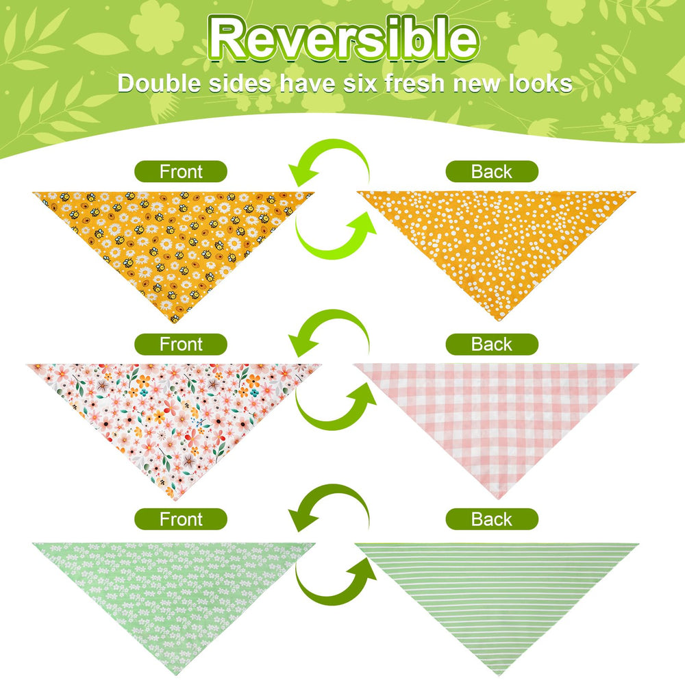 Bandana Agroon para perros, diseño reversible para múltiples estilos.