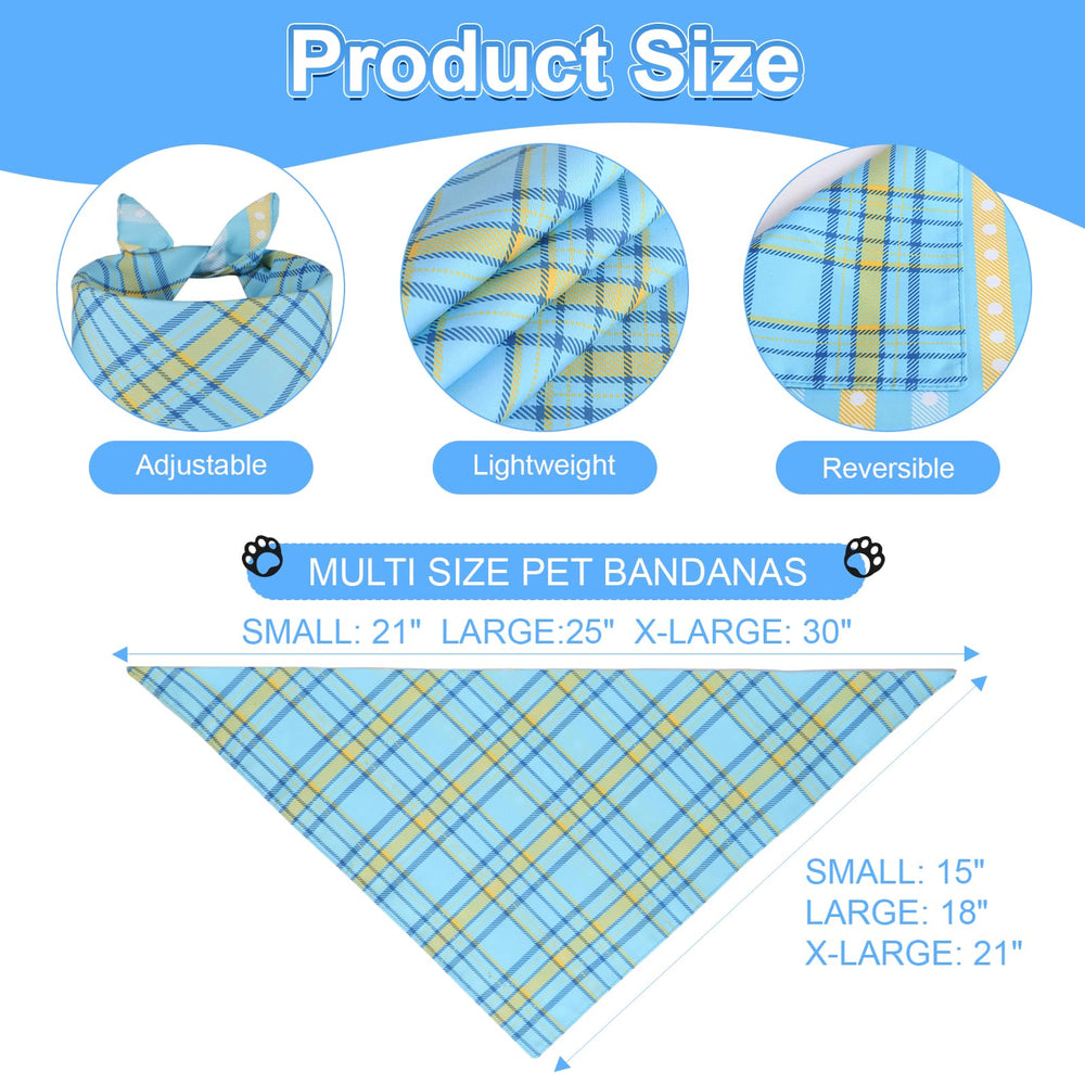 Bandanas Agroon en tallas diferentes para ajuste cómodo.