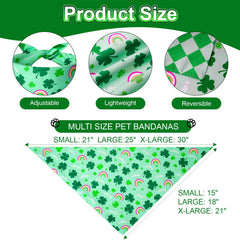 Bandanas Agroon en tallas ajustables para cachorros y perros.