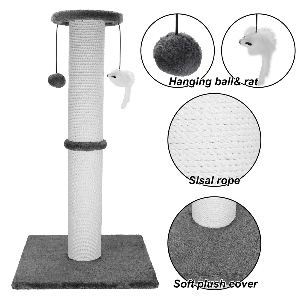 Ahomdoo superficie amplia para rascar con comodidad y libertad.
