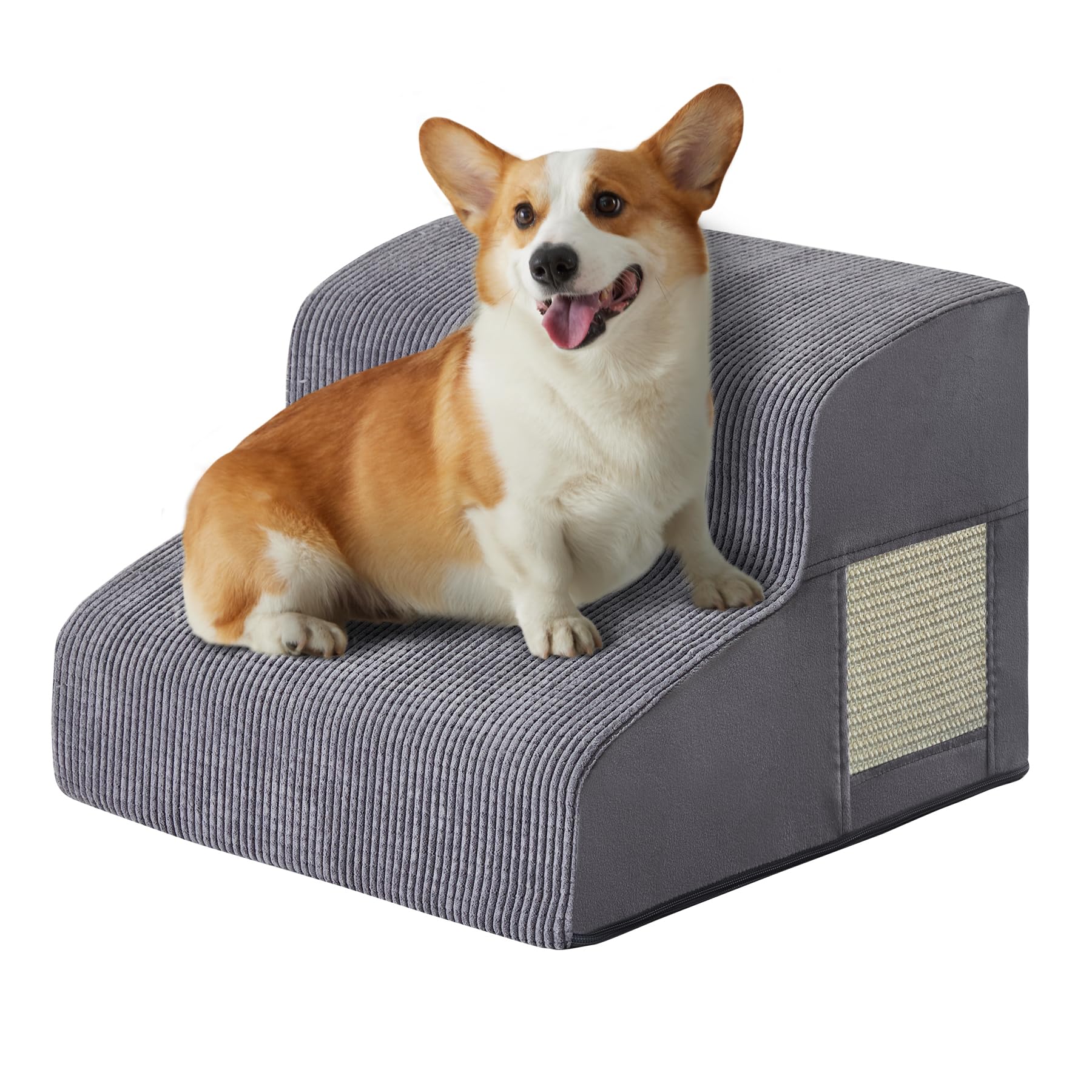 Ahpmeoa pasos-perro-cama-2-pasos: ayuda a subir a la cama con seguridad
