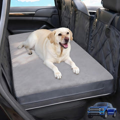 AIEDOULER cama de perro para coche, vista general, comodidad en viajes.