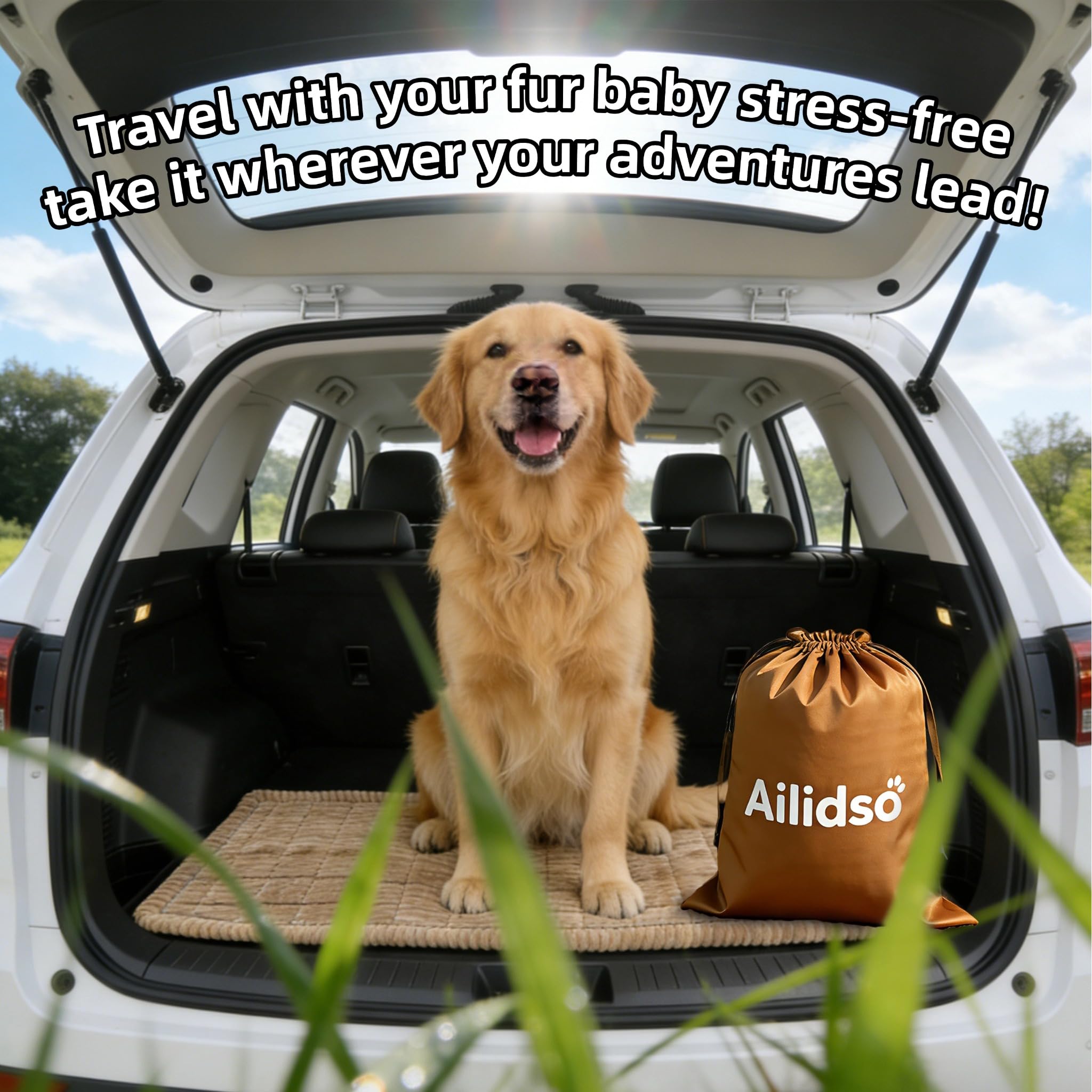 Ailidso bolsa-almacenamiento-gratis: almacenamiento portátil para viajar con mascota