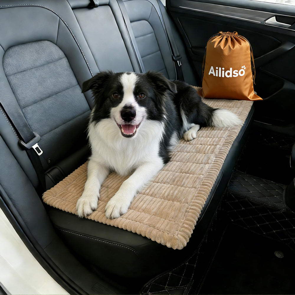 Ailidso cama-asiento-perro-coche: protección suave para viajes seguros