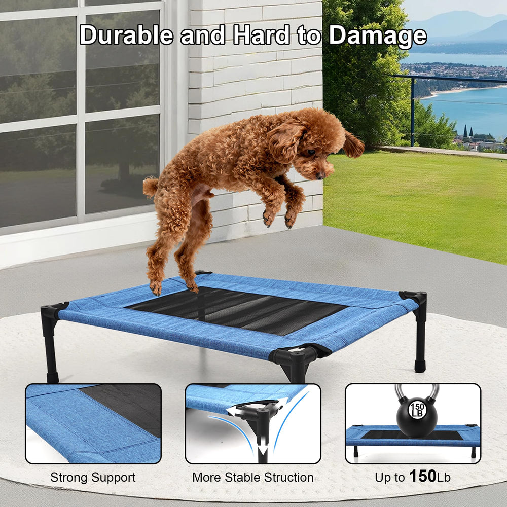 Cama para perros Aimease portátil y plegable para viajar.