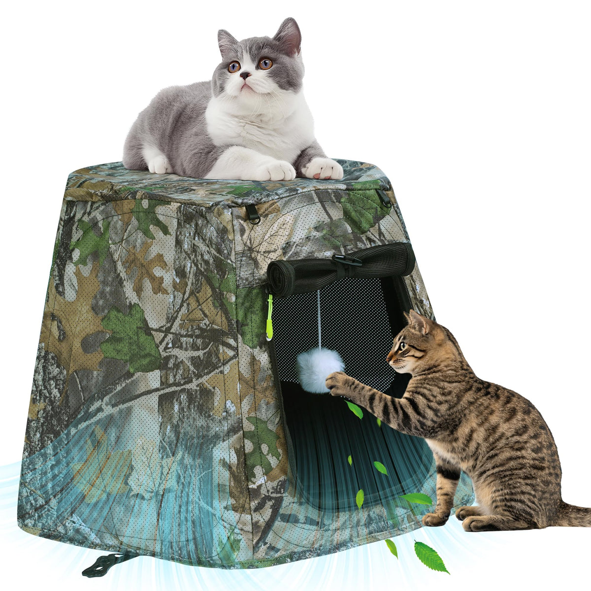 Aimease: tienda para gatos, montaje rápido para viajes al aire libre.