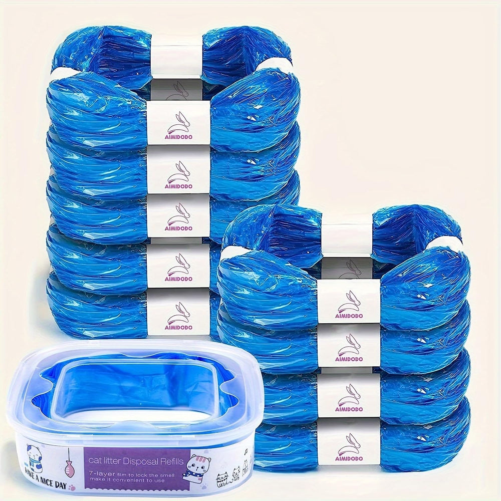 AIMIDODO nueve-bolsas-recargas-litter-genie cambio rápido y limpio para tus gatos