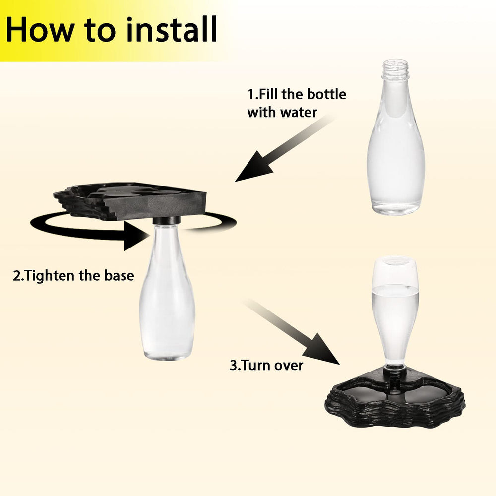Aipush botella superior extraíble facilita limpieza y recarga
