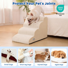 Airpanda escalera para perro con espuma de alta densidad, soporte cómodo.