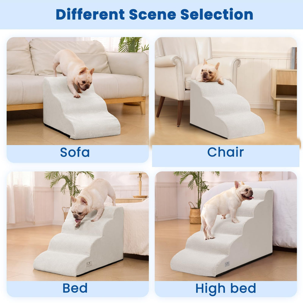 Airpanda escalones 5 pasos para camas altas, sube con comodidad