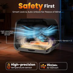 Airrobo secador de mascotas: motor brushless y flujo 360 para secado eficiente