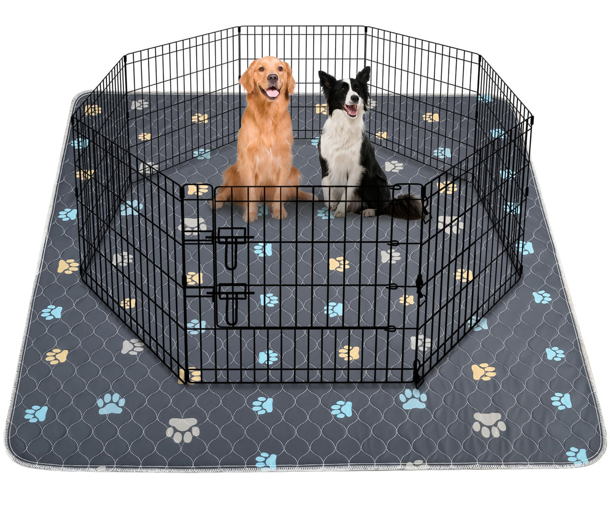 Almohadilla lavable Aitmexcn 48x48 cm para entrenamiento de perros en interiores