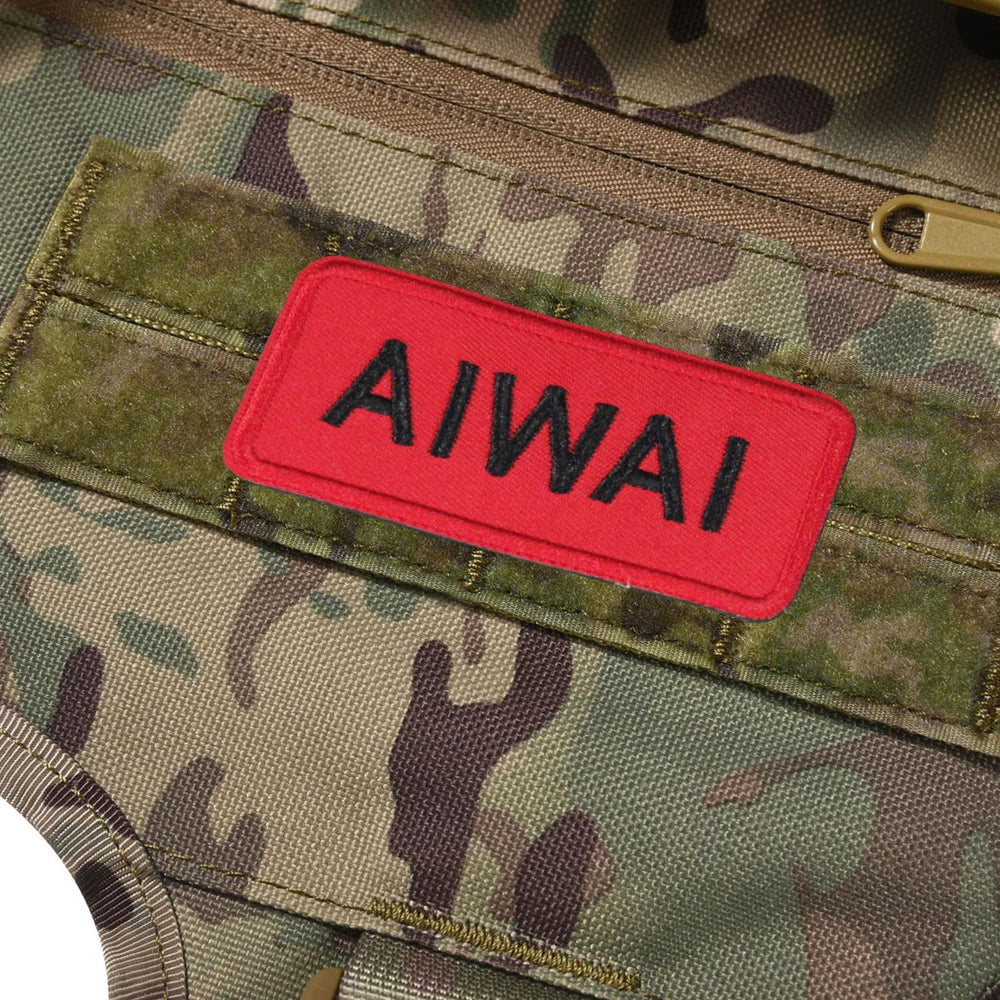 AIWAI Arnés canino táctico con forro de malla suave para comodidad durante caminatas