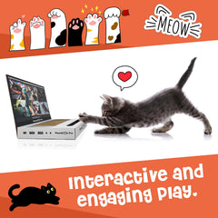 AIWEILUCK bola-sonora-para-gato con sonajero para estimular juego activo.