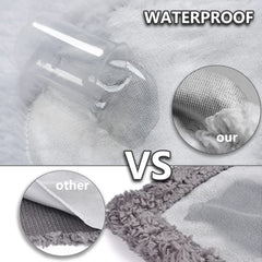 AIWEK manta impermeable con dorso sherpa suave para mayor confort