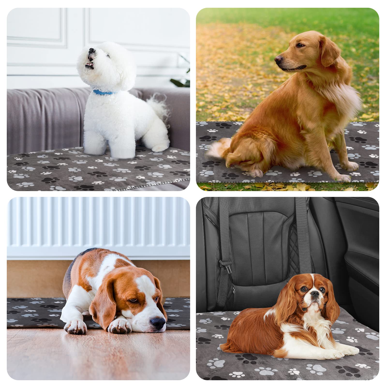 AIWEK manta impermeable para perros y gatos, tamaño práctico