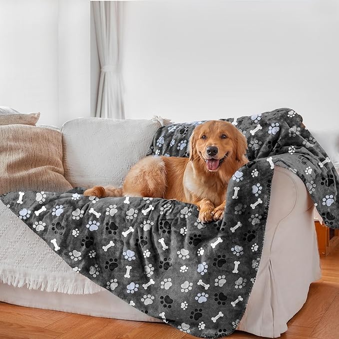AIWEK manta impermeable con estampado, protege el sillón de derrames y pelo.