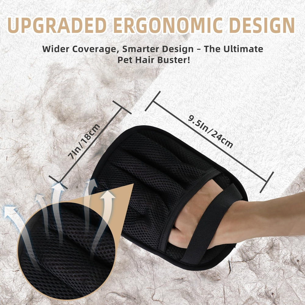 Aiwojiujiu guante de cinco dedos, diseño ergonómico para quitar pelo