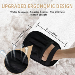 Aiwojiujiu guante de cinco dedos, diseño ergonómico para quitar pelo