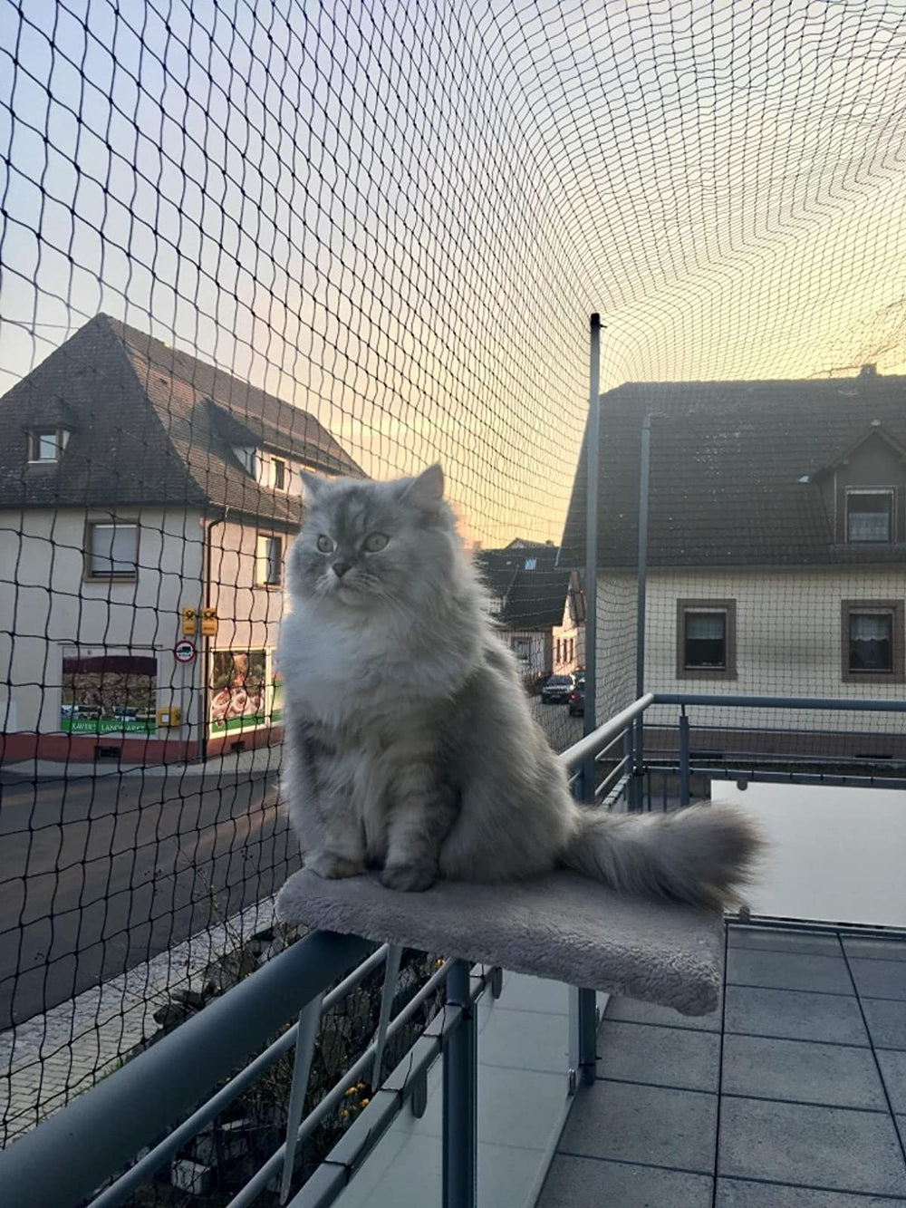 AIYGO balcon gato ventilacion clara y visibilidad