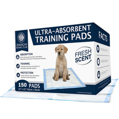 Almohadillas AKC olor fresco para uso en interiores, ideal para entrenamiento diario.