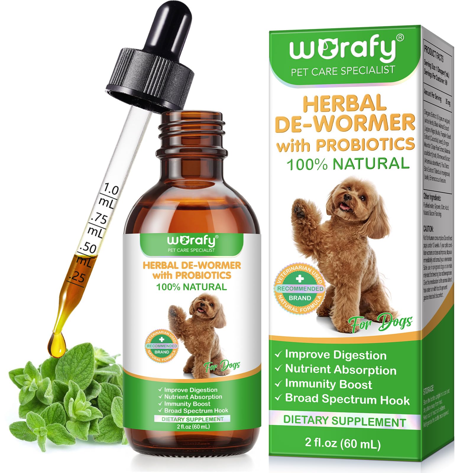 Akeeronn defensa intestinal para perros: dosis líquida para equilibrio digestivo