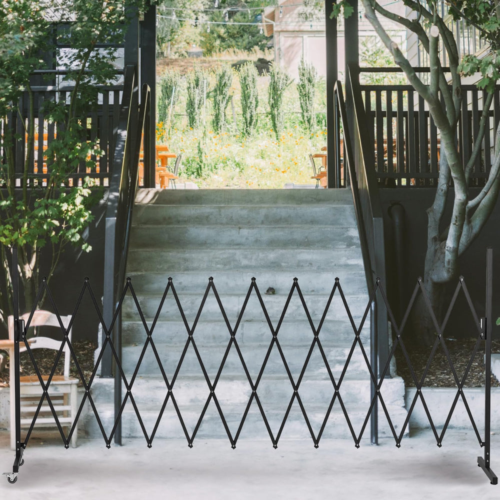 AkiiGer barrera expandible para jardín, delimita zonas y admite decoración.
