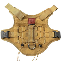 Arnés Albcorp táctico con clip trasero para caminar sin tirones.