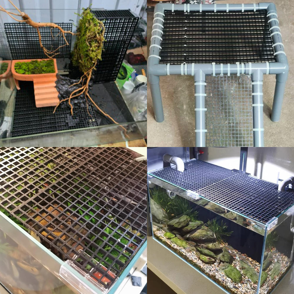 ALEGI rack de almacenamiento para controladores de acuario, organización ordenada
