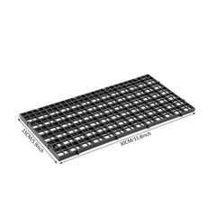 Rejilla divisora ALEGI para acuario, diseño modular para múltiples configuraciones.