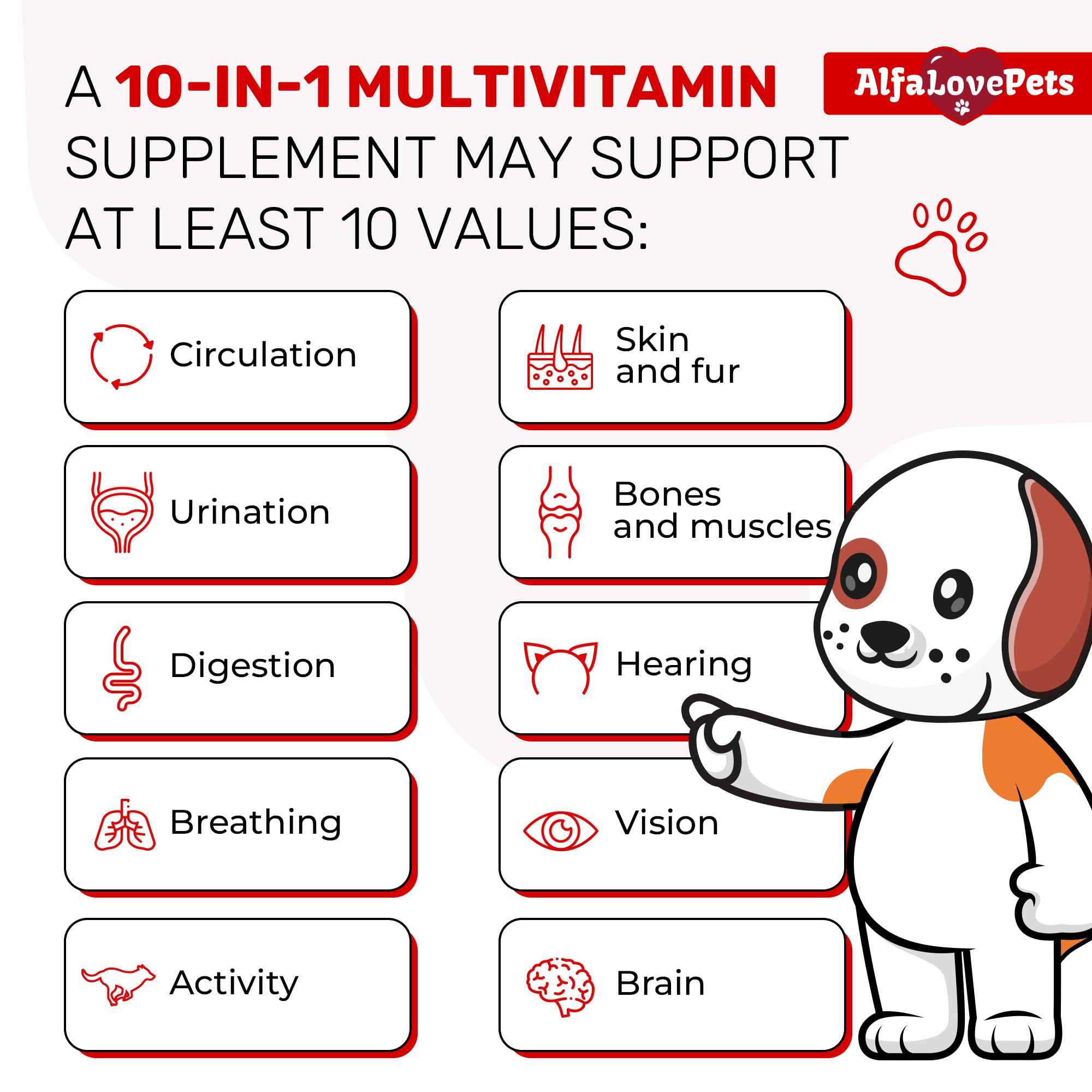 Gotero de Alfa Love Pets para dosis fáciles del multivitamínico líquido