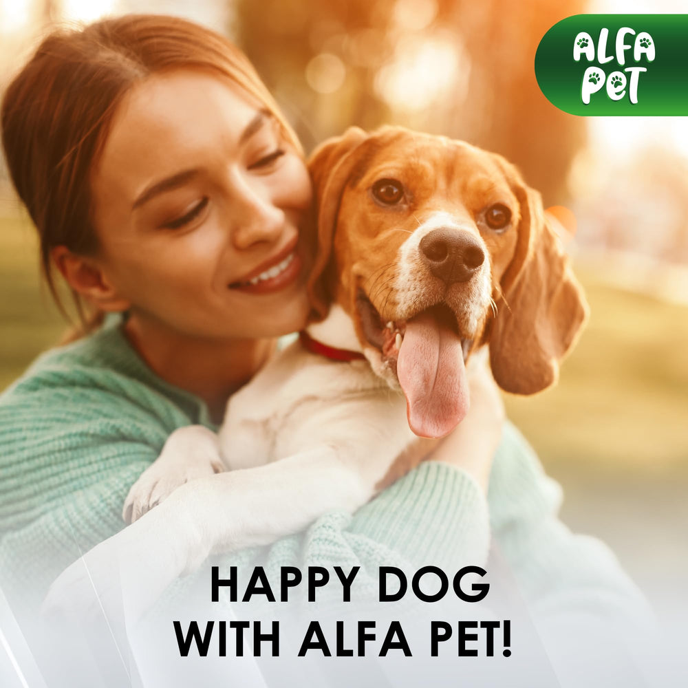 Alfa Pet dosis diaria fácil de administrar en comida.
