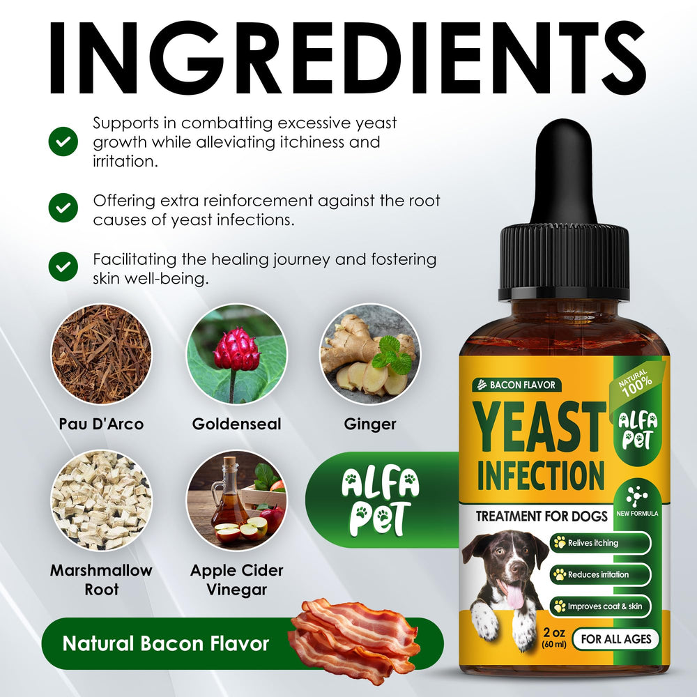 Alfa Pet sabor tocino, facilita la administración diaria.